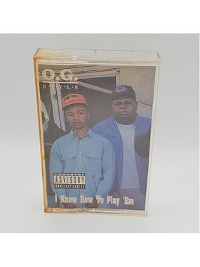O.G. Style I Know How To Play 'Em (Cassette Tape, 1991, Rap-A-Lot Records)